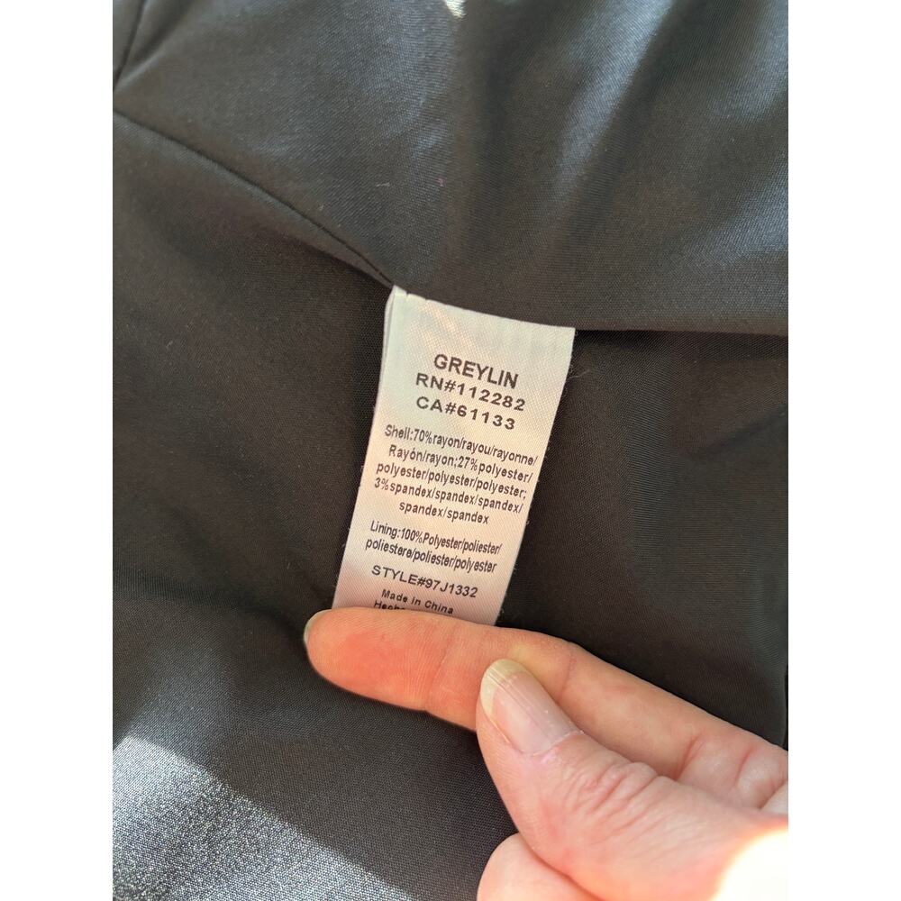 Greylin Anthropologie Knit Grey Blazer Jacket Small - Picture 5 of 7